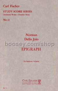 Epigraph (orchestra)